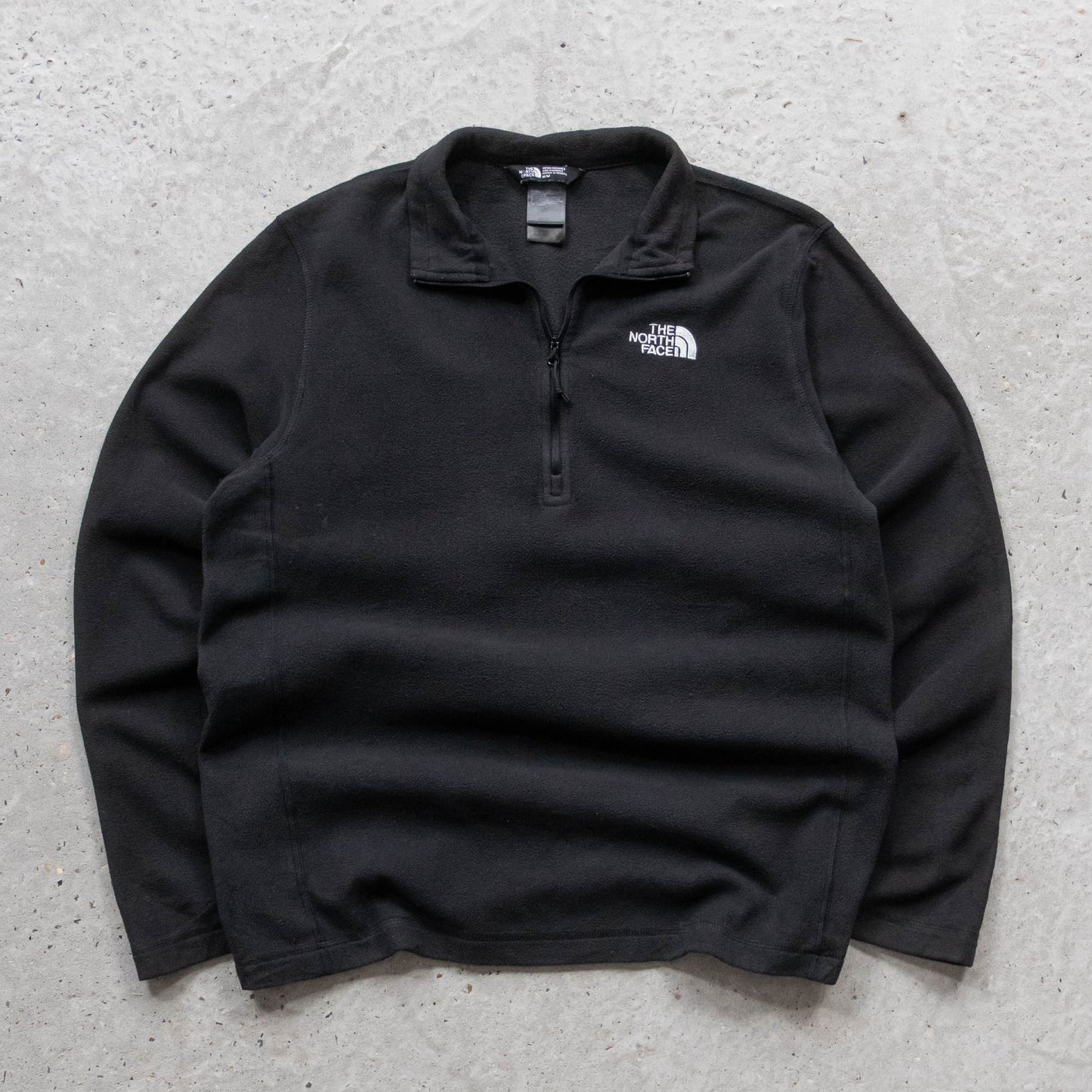 North Face 1/4 Zip Microfleece Pullover - 2000s (M)