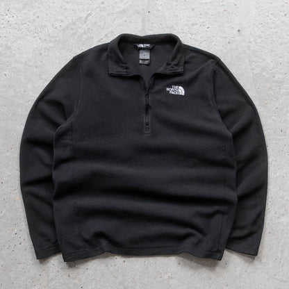 North Face 1/4 Zip Microfleece Pullover - 2000s (M)