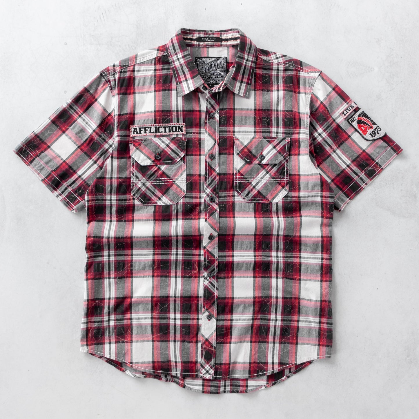 Vintage 2000s Affliction Button Up Shirt - L