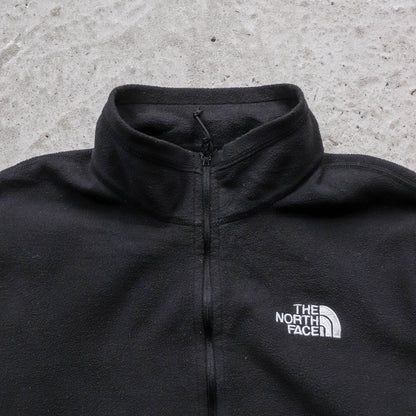 North Face 1/4 Zip Microfleece Pullover - 2000s (M)