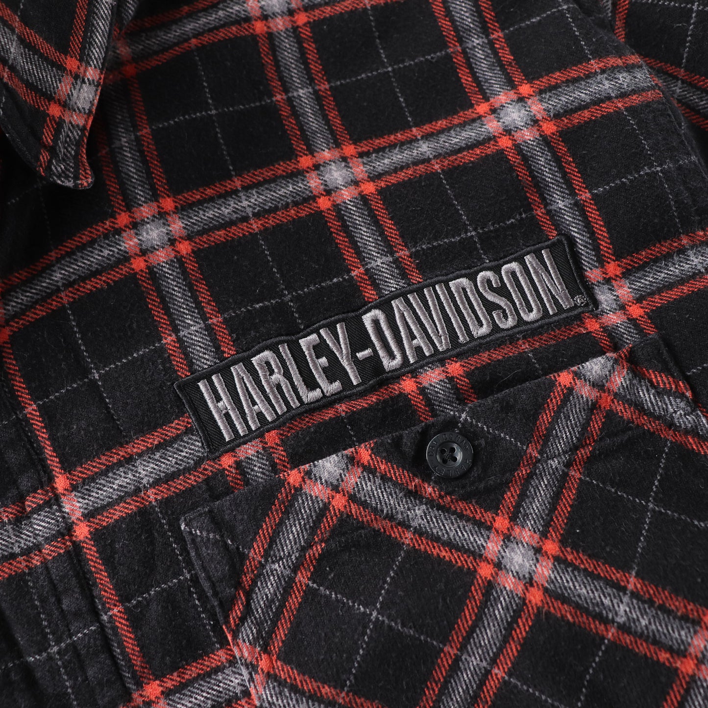 Vintage 2000s Harley Davidson Flannel Button Up Shirt - XL
