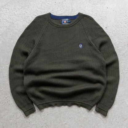 Chaps Ralph Lauren Fisherman Knit Sweater - 90s (L)