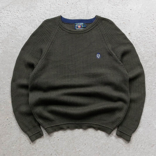 Chaps Ralph Lauren Fisherman Knit Sweater - 90s (L)