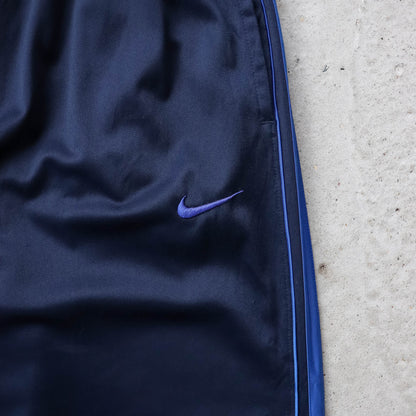 Nike Mini Swoosh Striped Track Pants - 2000s (M)