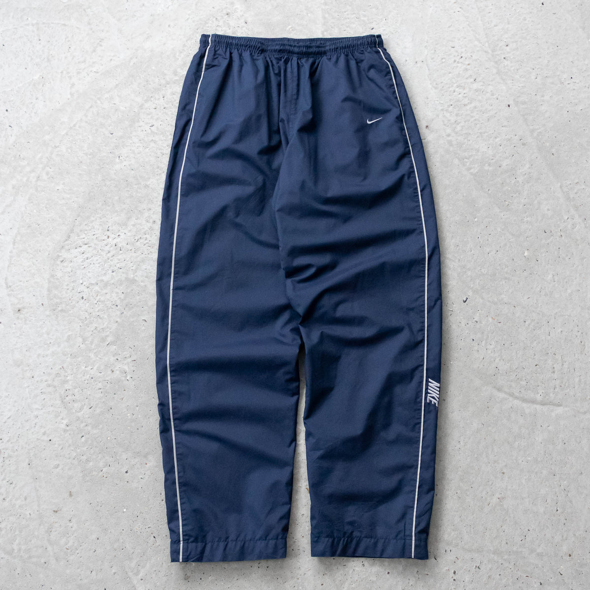 Nike Mini Swoosh Spellout Track Pants - 2000s (XL)