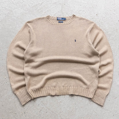 Polo Ralph Lauren Heavy Knit Sweater - 90s (L)