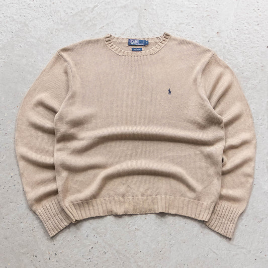 Polo Ralph Lauren Heavy Knit Sweater - 90s (L)