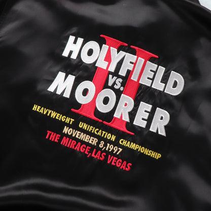 Vintage Holyfield vs Moorer 1997 Boxing Satin Jacket - XXL