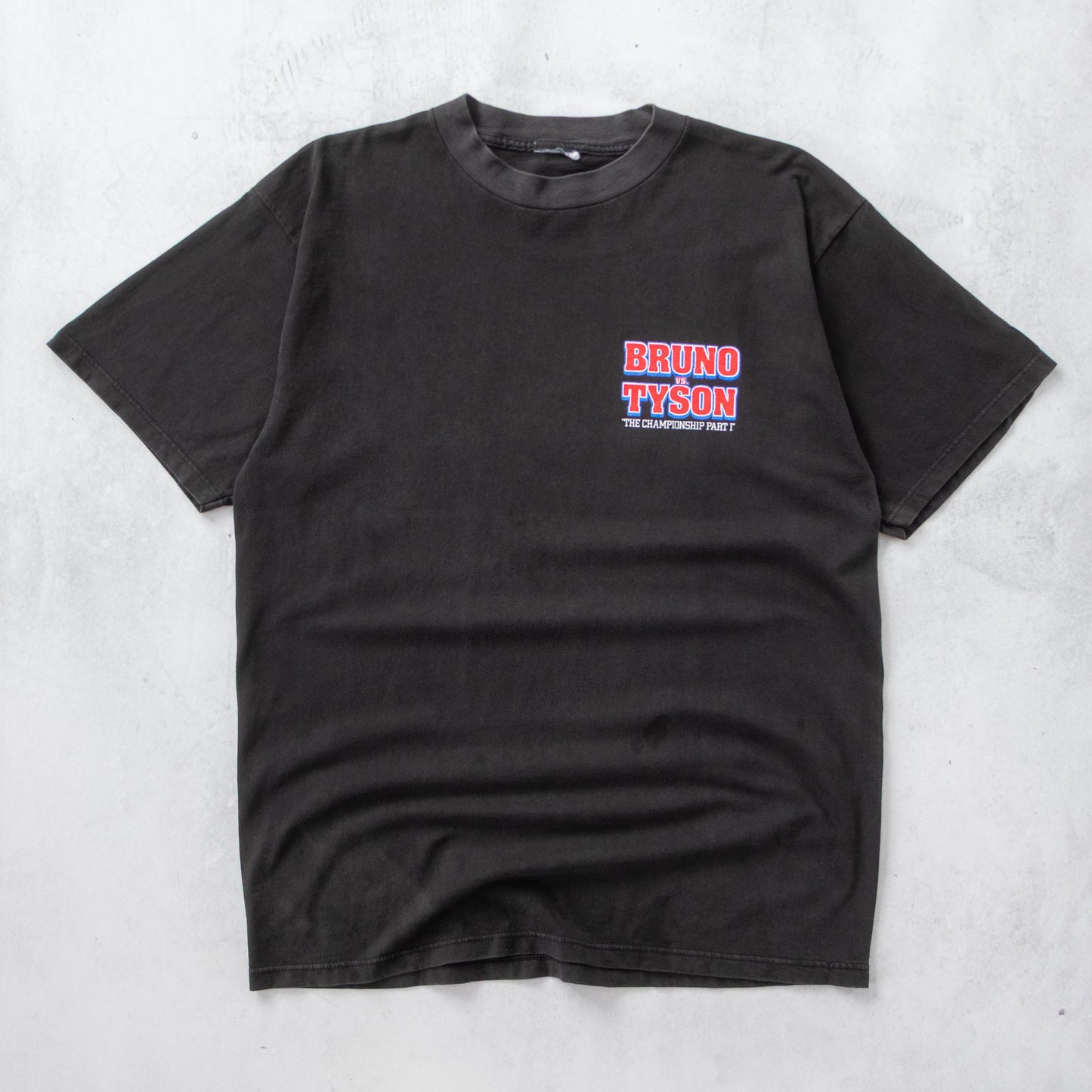 Vintage Mike Tyson vs Frank Bruno 1996 Boxing Tee - XL