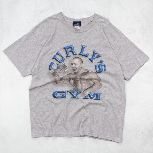 Vintage 90s Three Stooges Curly's Gym Tee - XL