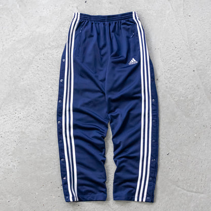 Adidas 3-Stripe Breakaway Popper Track Pants - 2000s (S)