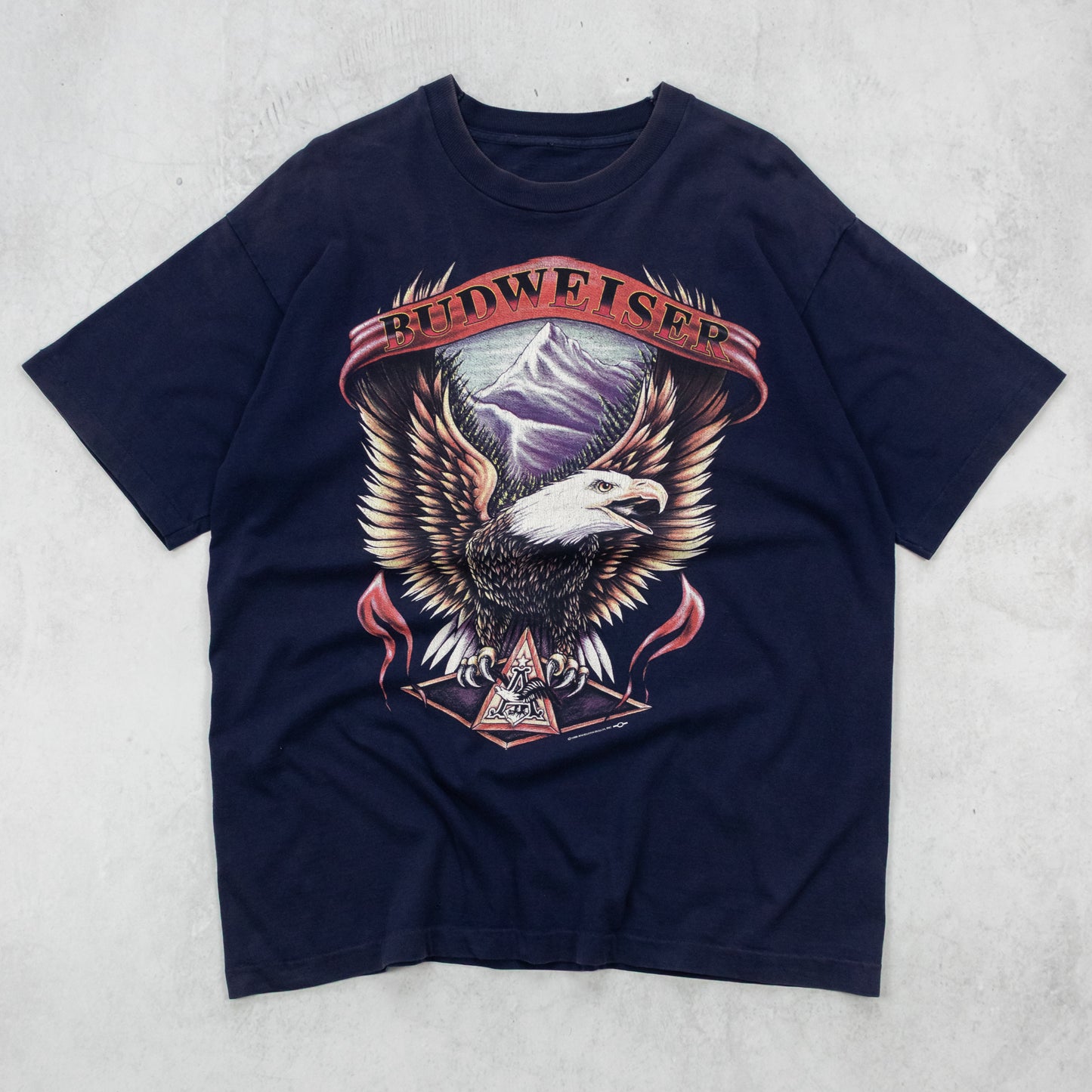 Vintage 1996 Budweiser Bald Eagle Tee - XL