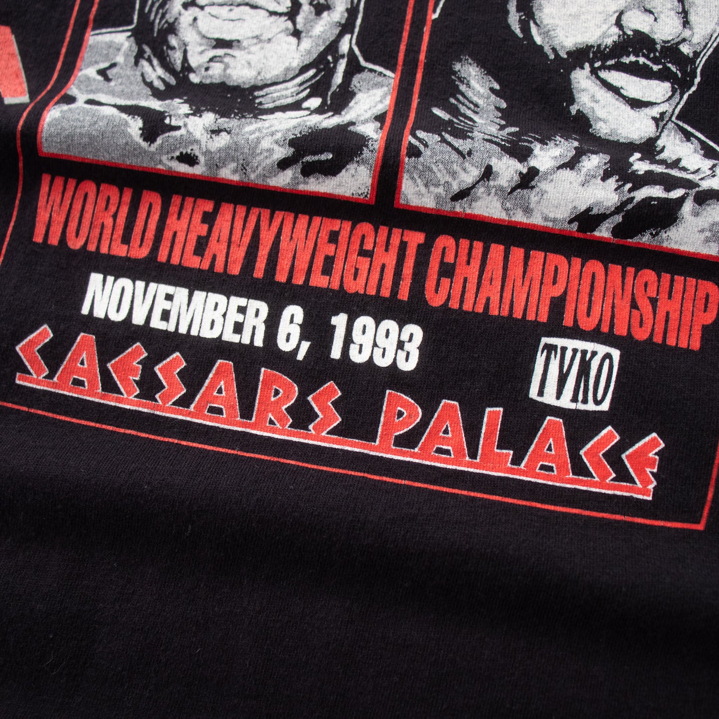 Vintage Riddick Bowe vs Evander Holyfield 1993 Boxing Tee – XXL