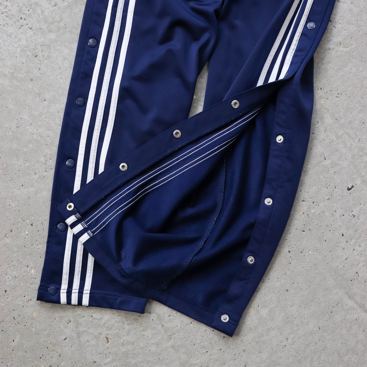 Adidas 3-Stripe Breakaway Popper Track Pants - 2000s (S)