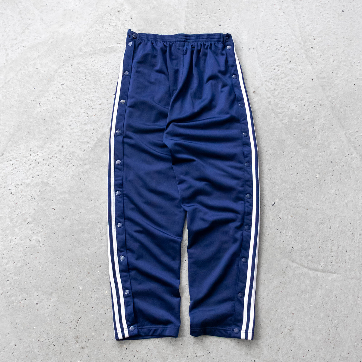 Adidas 3-Stripe Breakaway Popper Track Pants - 2000s (S)