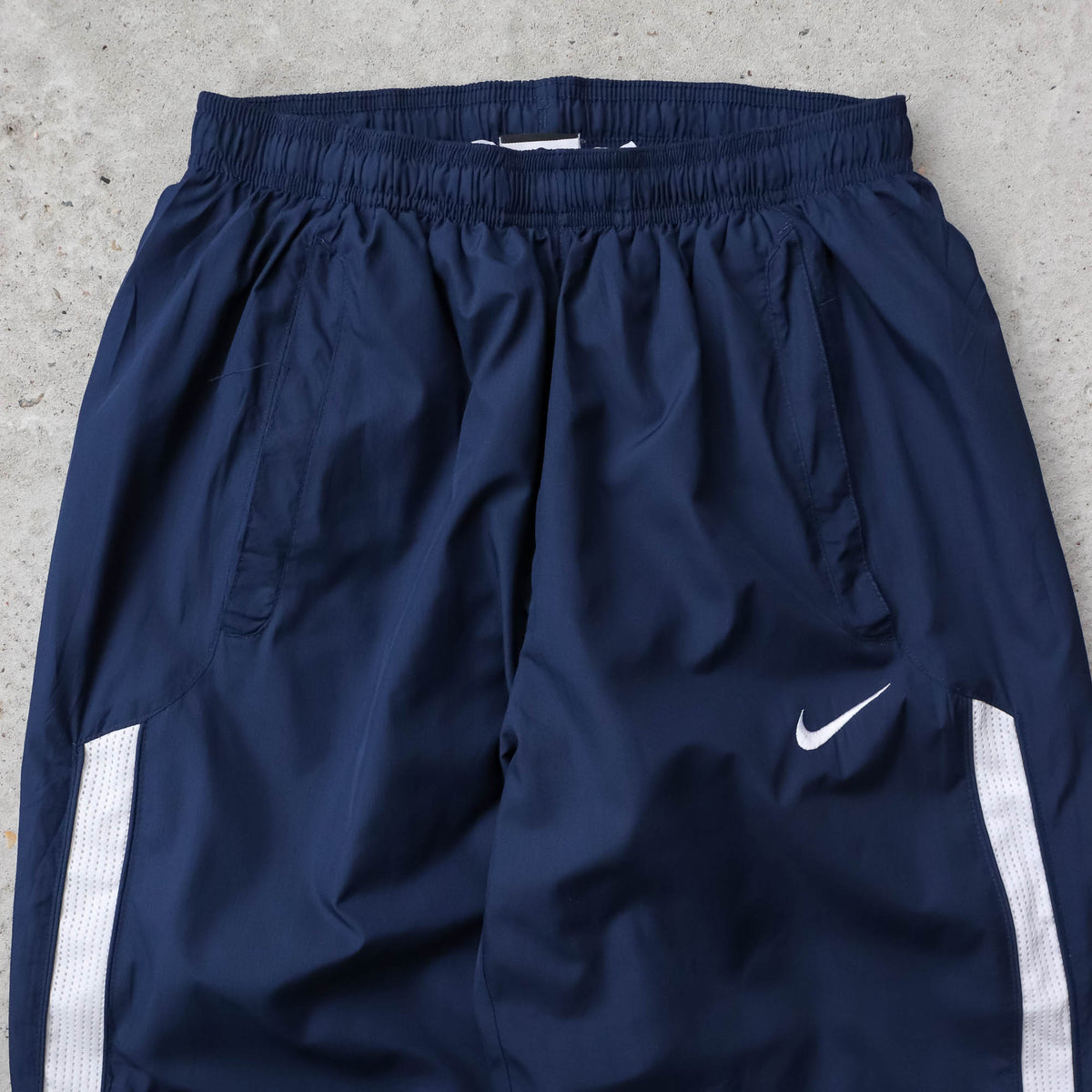 Nike Mini Swoosh Mesh Panelled Track Pants - 2000s (S)