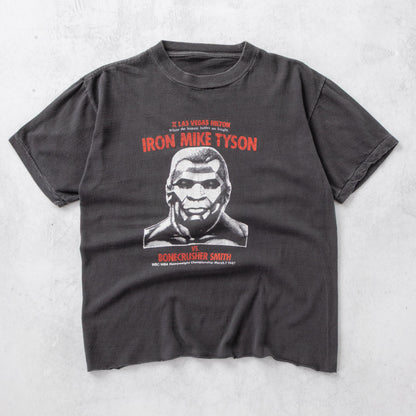 Vintage Mike Tyson vs Bonecrusher Smith 1987 Boxing Tee - S