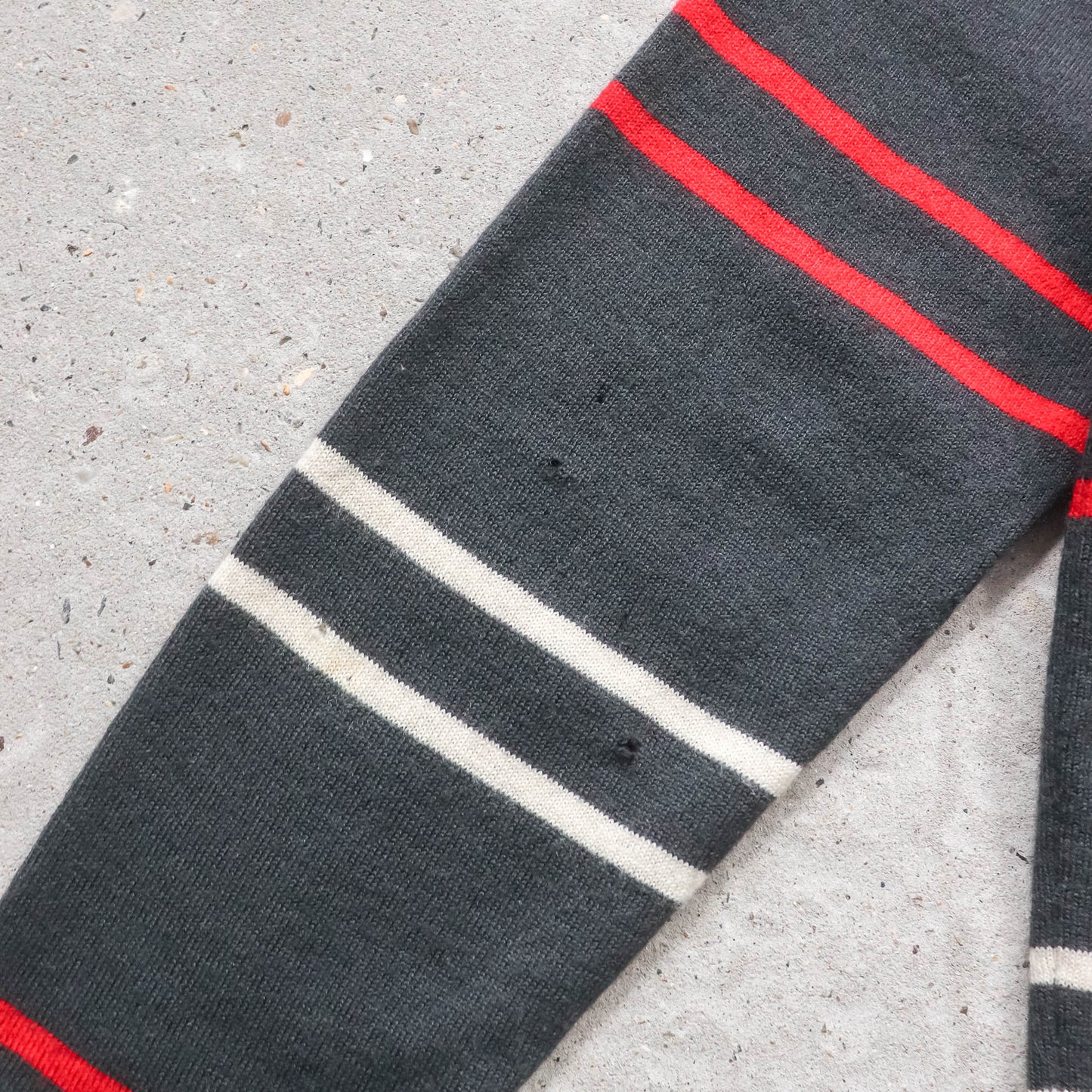Stussy Striped Wool Knit Sweater - 2000s (M)