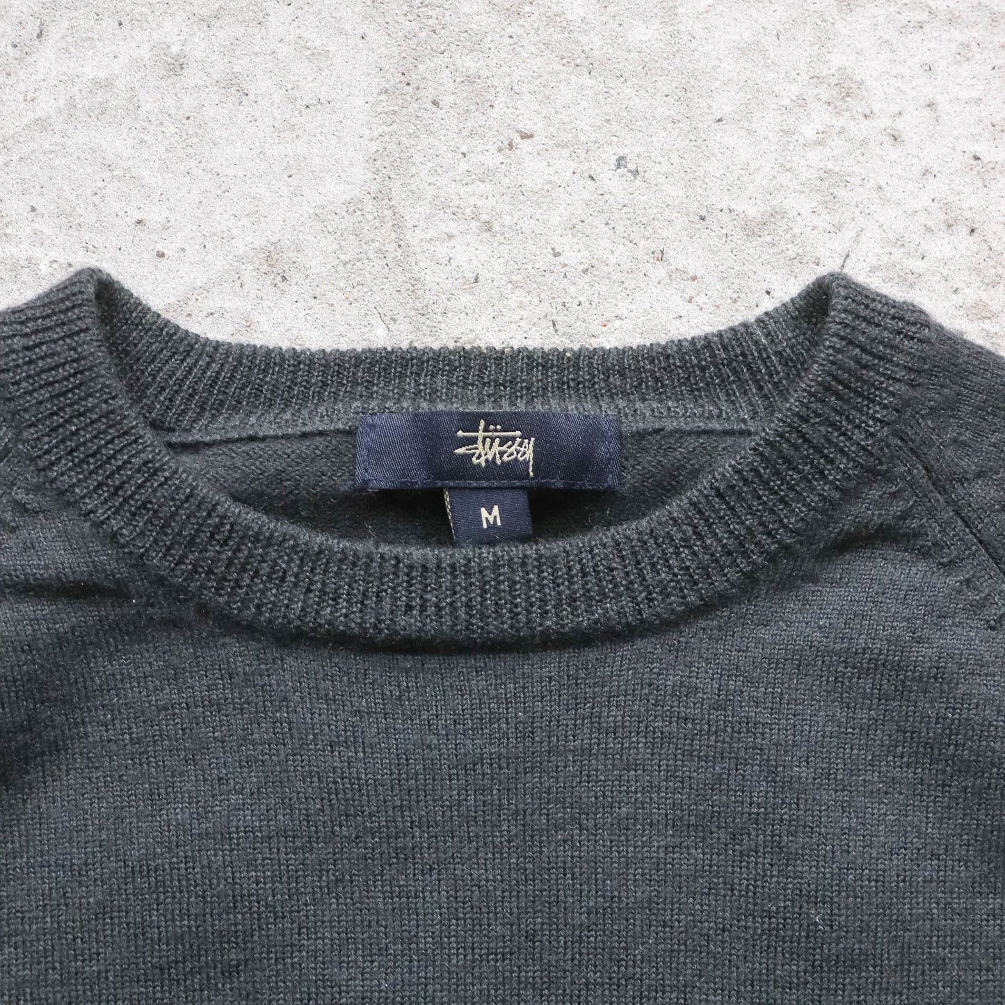 Stussy Striped Wool Knit Sweater - 2000s (M)