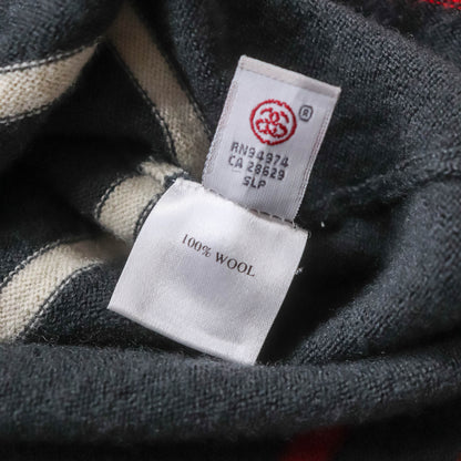 Stussy Striped Wool Knit Sweater - 2000s (M)