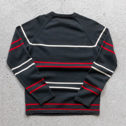 Stussy Striped Wool Knit Sweater - 2000s (M)