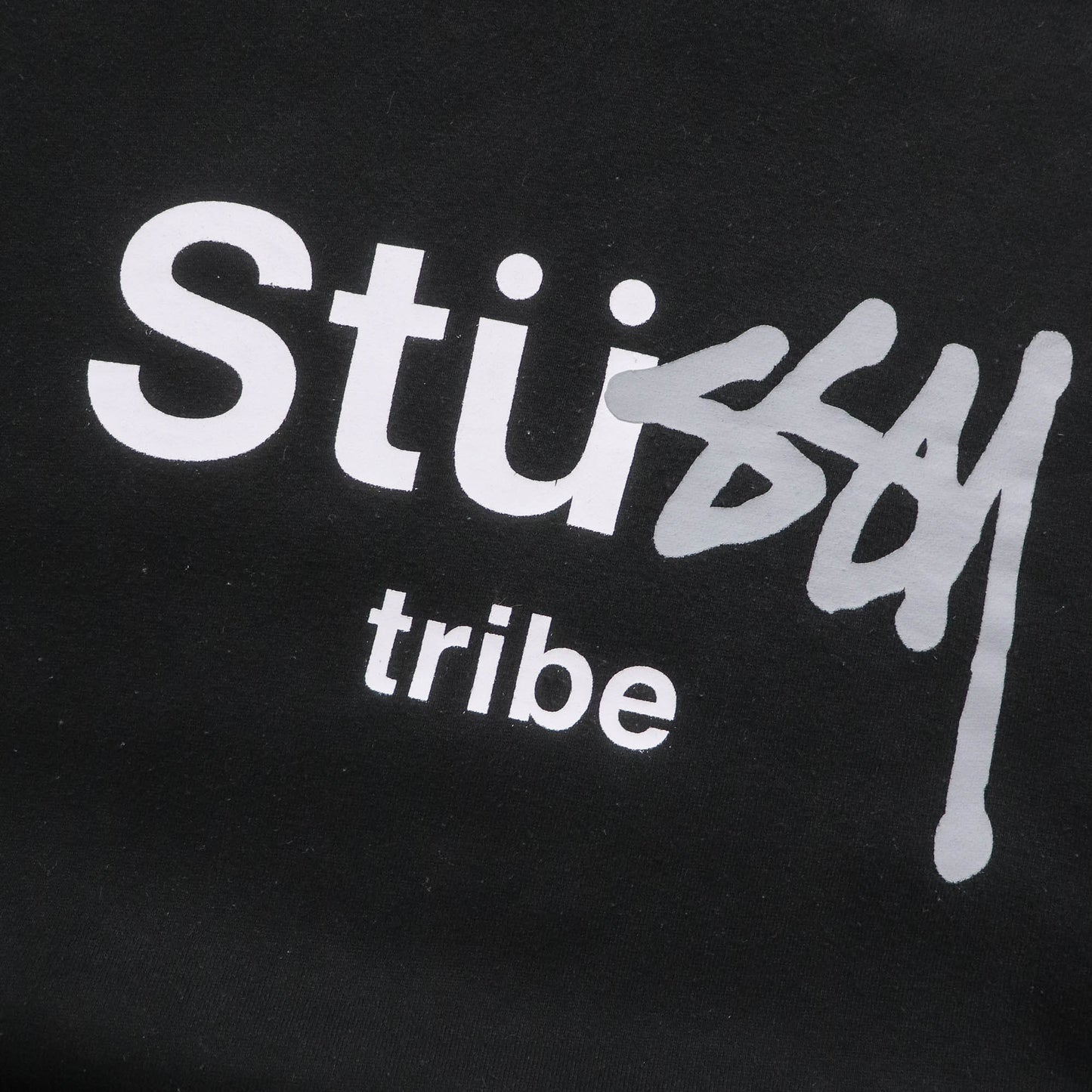 Stussy Tribe Spellout Sweatshirt - 2000s (M)