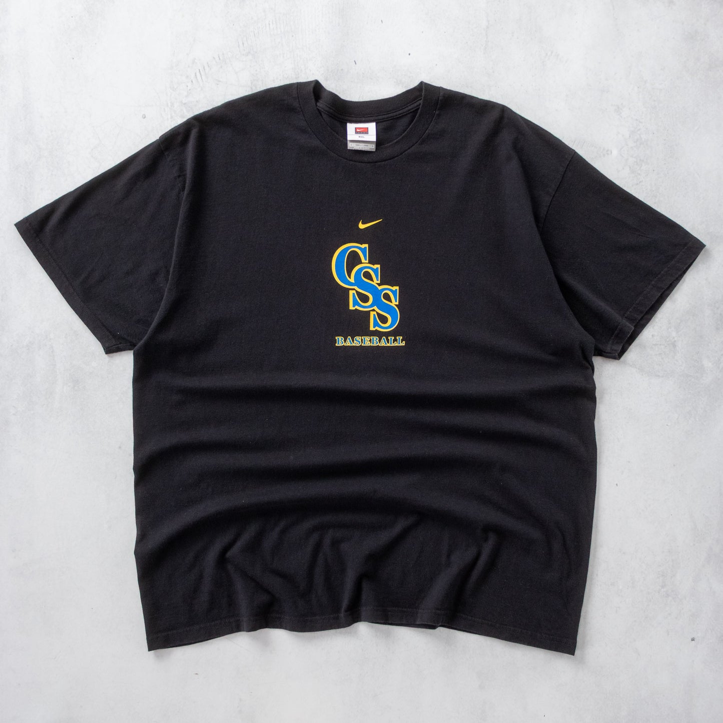 Vintage Nike CSS Baseball NCAA Tee - XXL