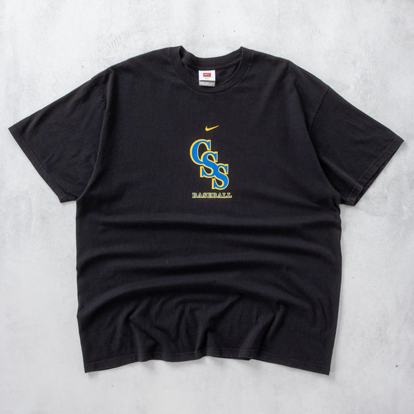 Vintage Nike CSS Baseball NCAA Tee - XXL