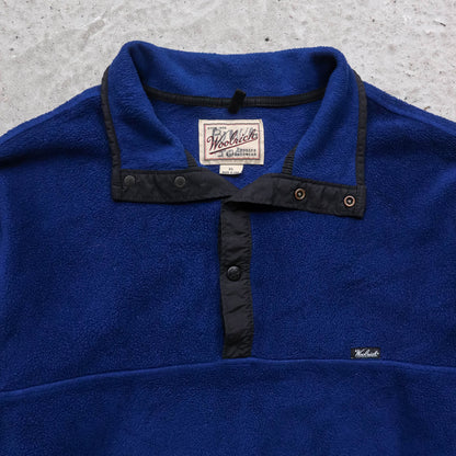 Woolrich Polartec 1/4 Snap Fleece Pullover - 90s (XL)