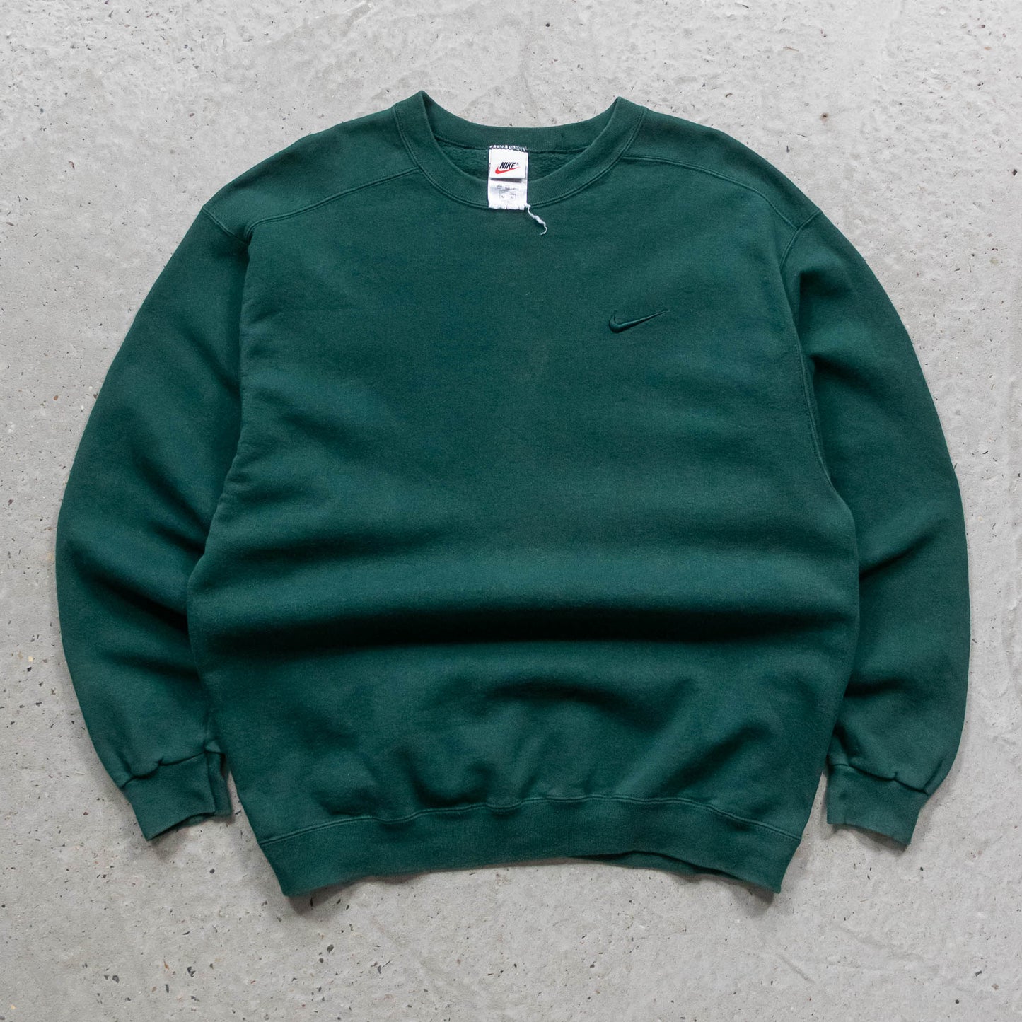 Nike Mini Swoosh Forest Green Sweatshirt - 90s (M)