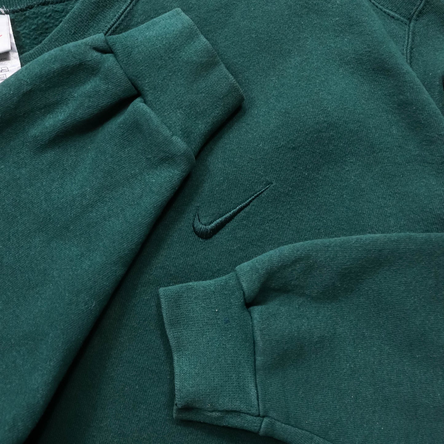 Nike Mini Swoosh Forest Green Sweatshirt - 90s (M)