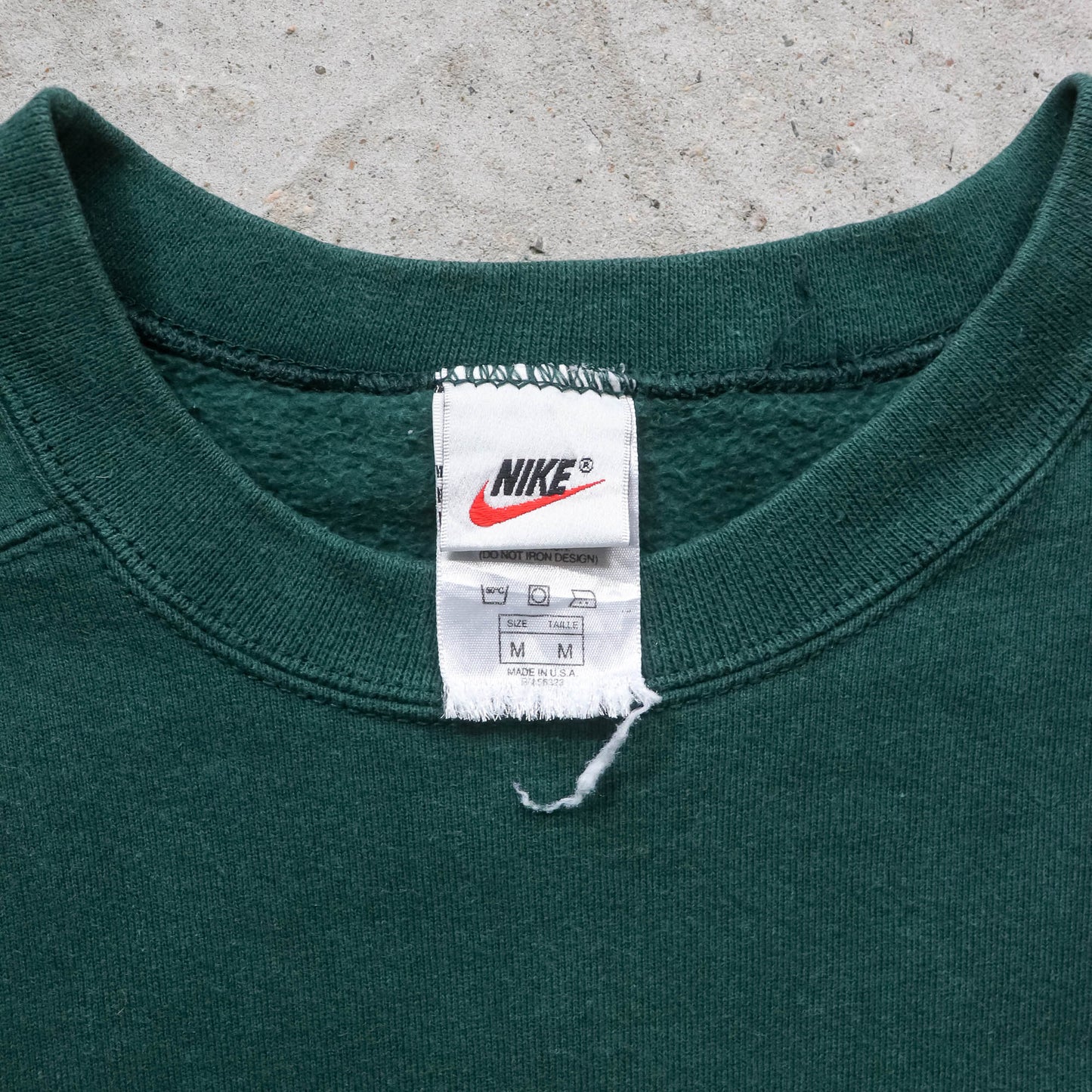 Nike Mini Swoosh Forest Green Sweatshirt - 90s (M)