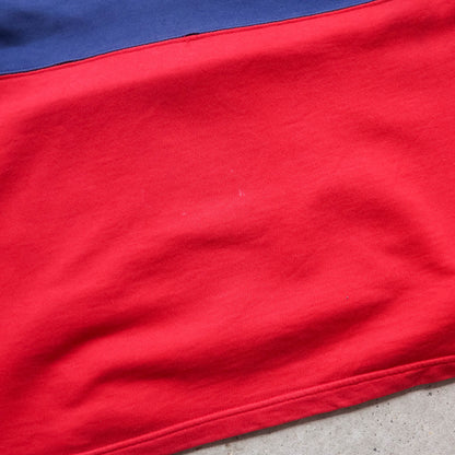 Timberland Colourblock 1/4 Zip Sweatshirt - 90s (M)