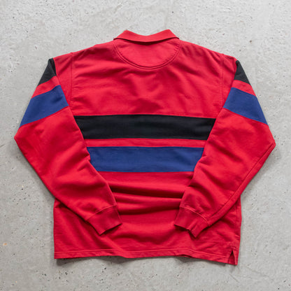 Timberland Colourblock 1/4 Zip Sweatshirt - 90s (M)