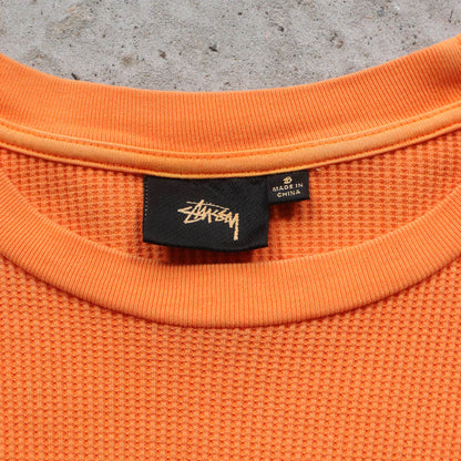 Stussy Waffle Knit Longsleeve Thermal Shirt - SS24 (S)