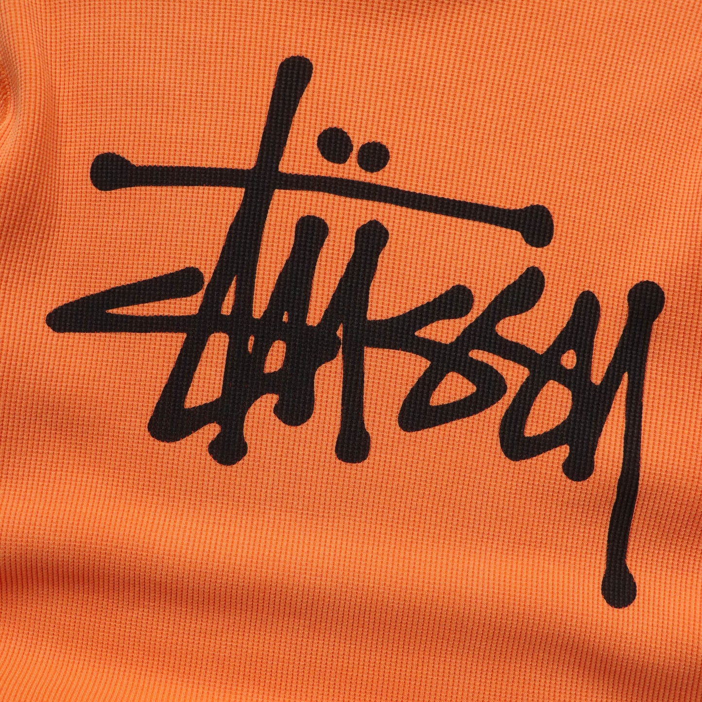Stussy Waffle Knit Longsleeve Thermal Shirt - SS24 (S)