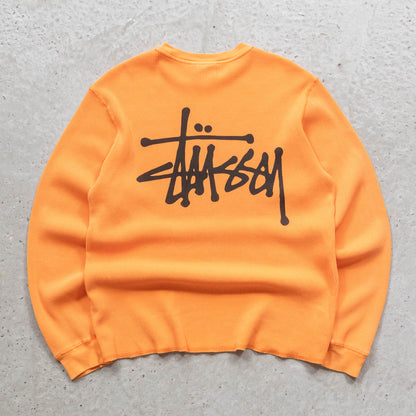Stussy Waffle Knit Longsleeve Thermal Shirt - SS24 (S)