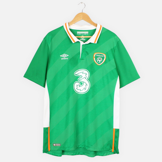 Ireland 2015-2016 Home #57 O'Sullivan Umbro Jersey - XL