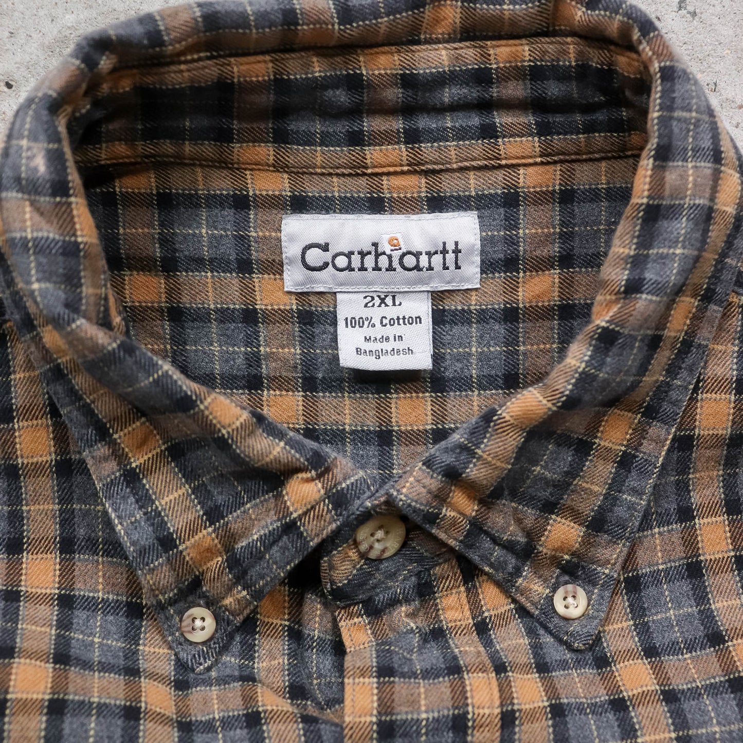 Carhartt Flannel Button Up Shirt - 2000s (XXL)