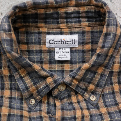 Carhartt Flannel Button Up Shirt - 2000s (XXL)