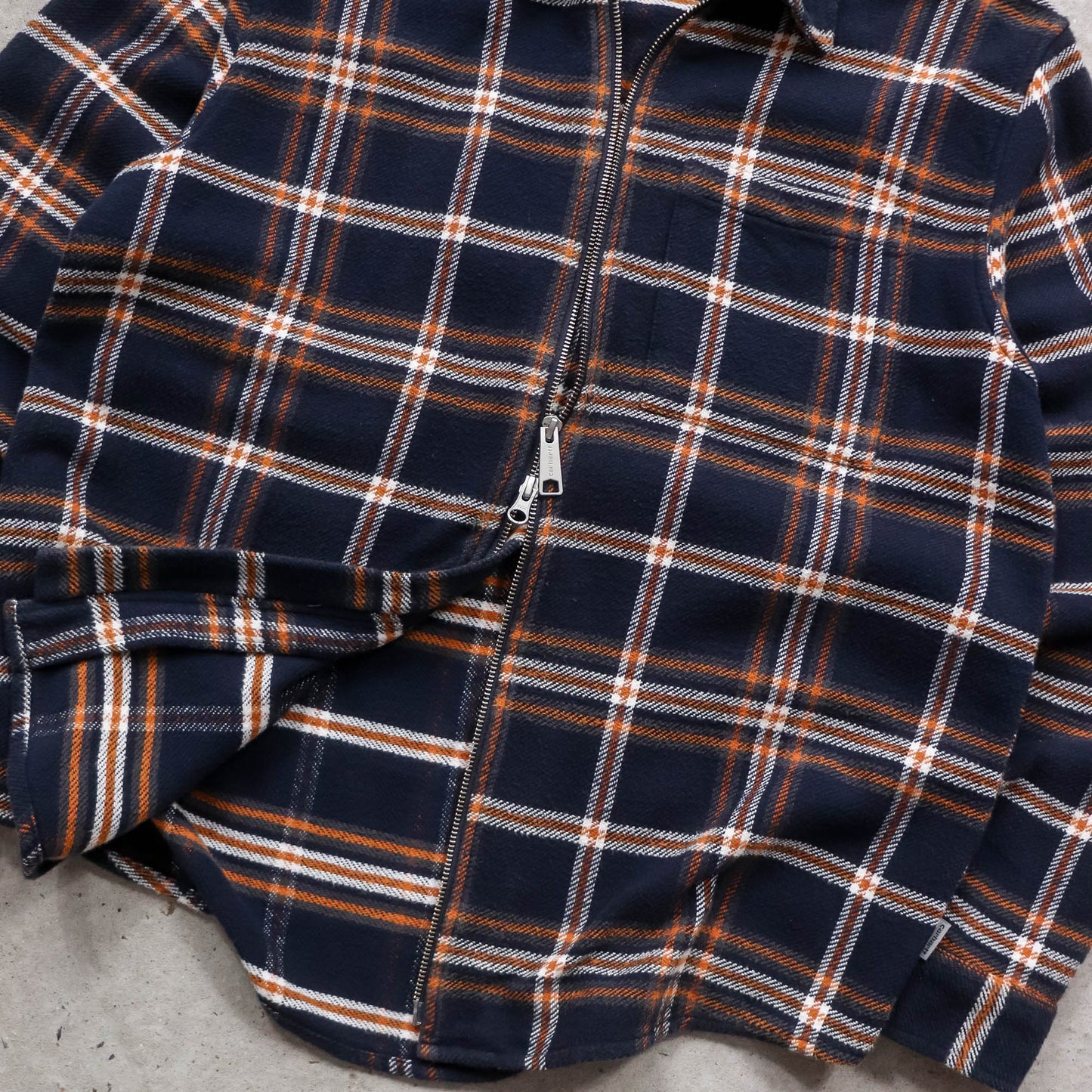 Carhartt WIP Bryan Zip-Up Flannel Shirt - (L)