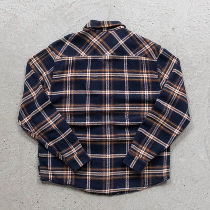 Carhartt WIP Bryan Zip-Up Flannel Shirt - (L)
