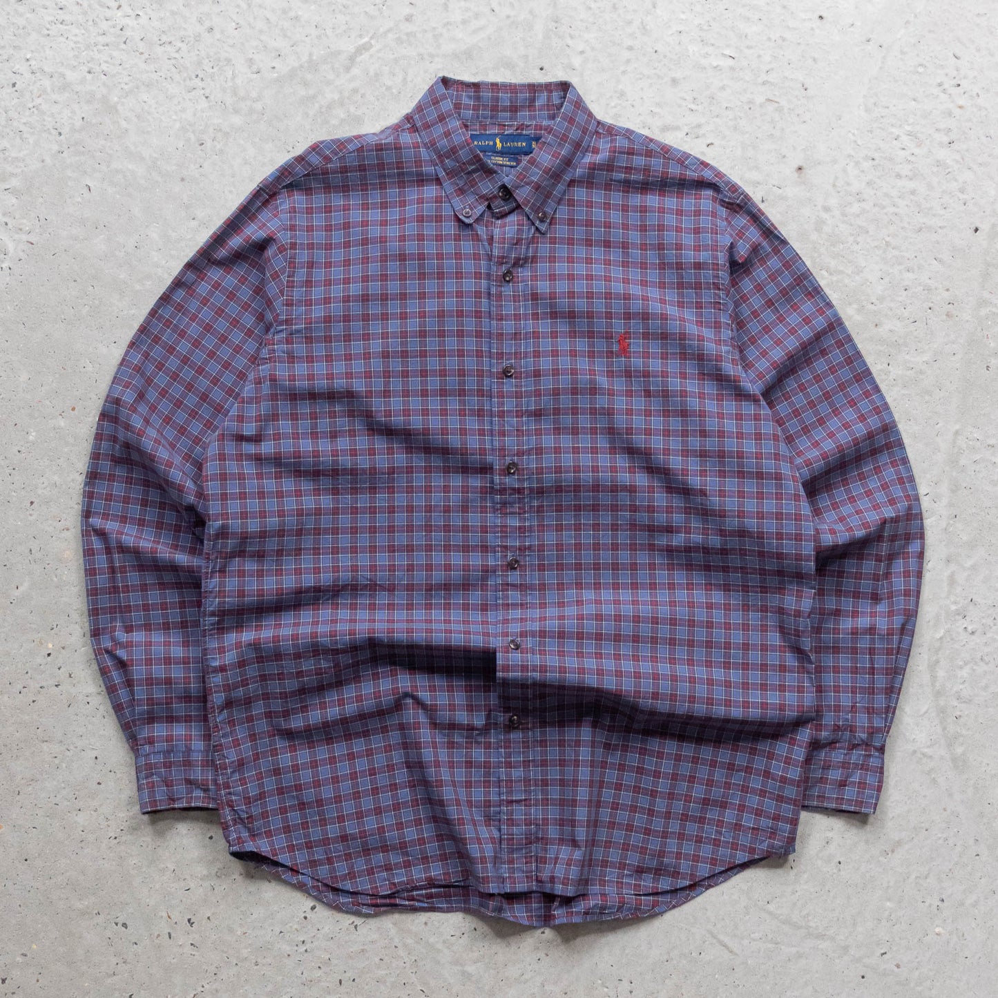 Polo Ralph Lauren Plaid Button Up Shirt - 2000s (XL)