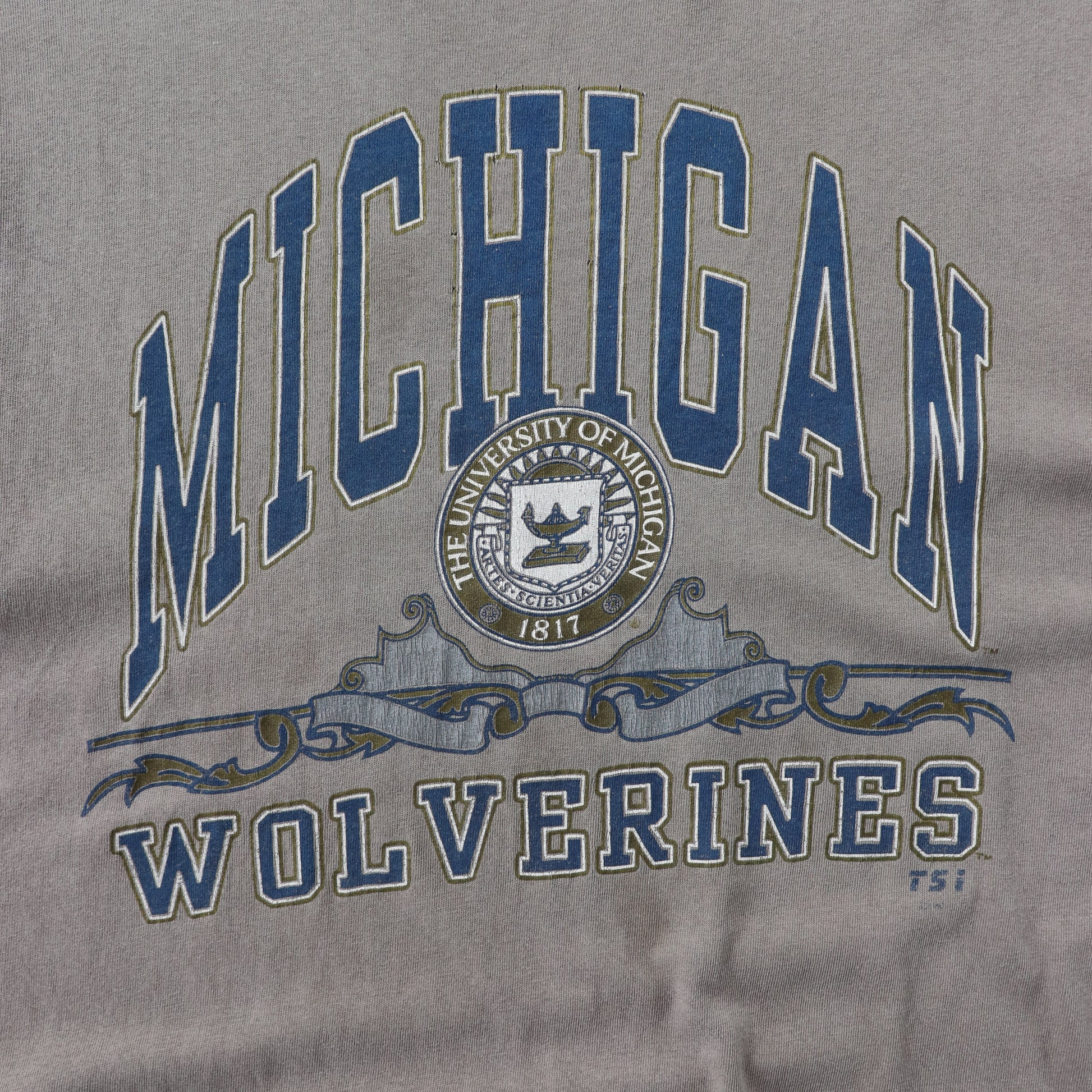 Vintage 90s Michigan Wolverines NCAA Tee - XXL - AL Vintage