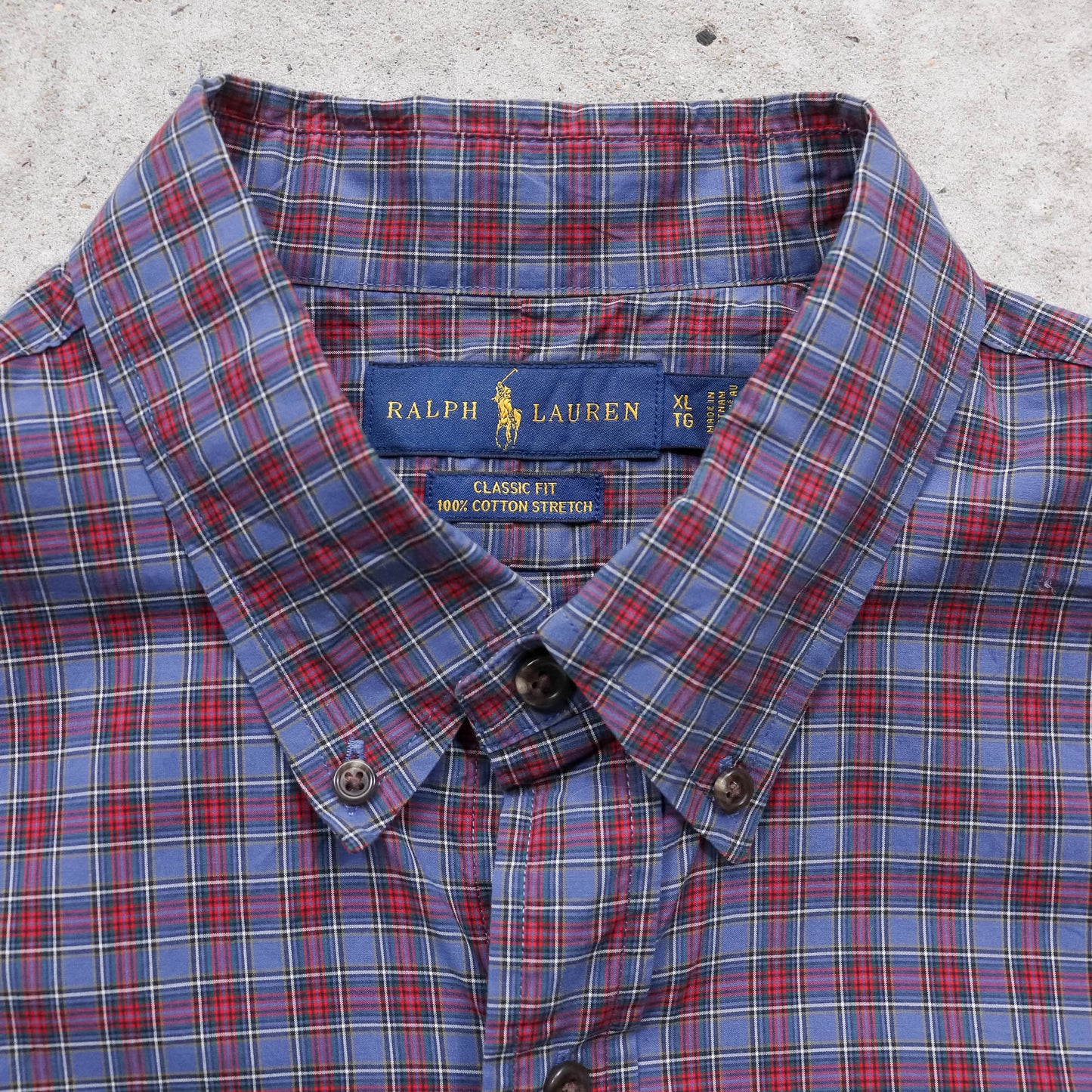 Polo Ralph Lauren Plaid Button Up Shirt - 2000s (XL)