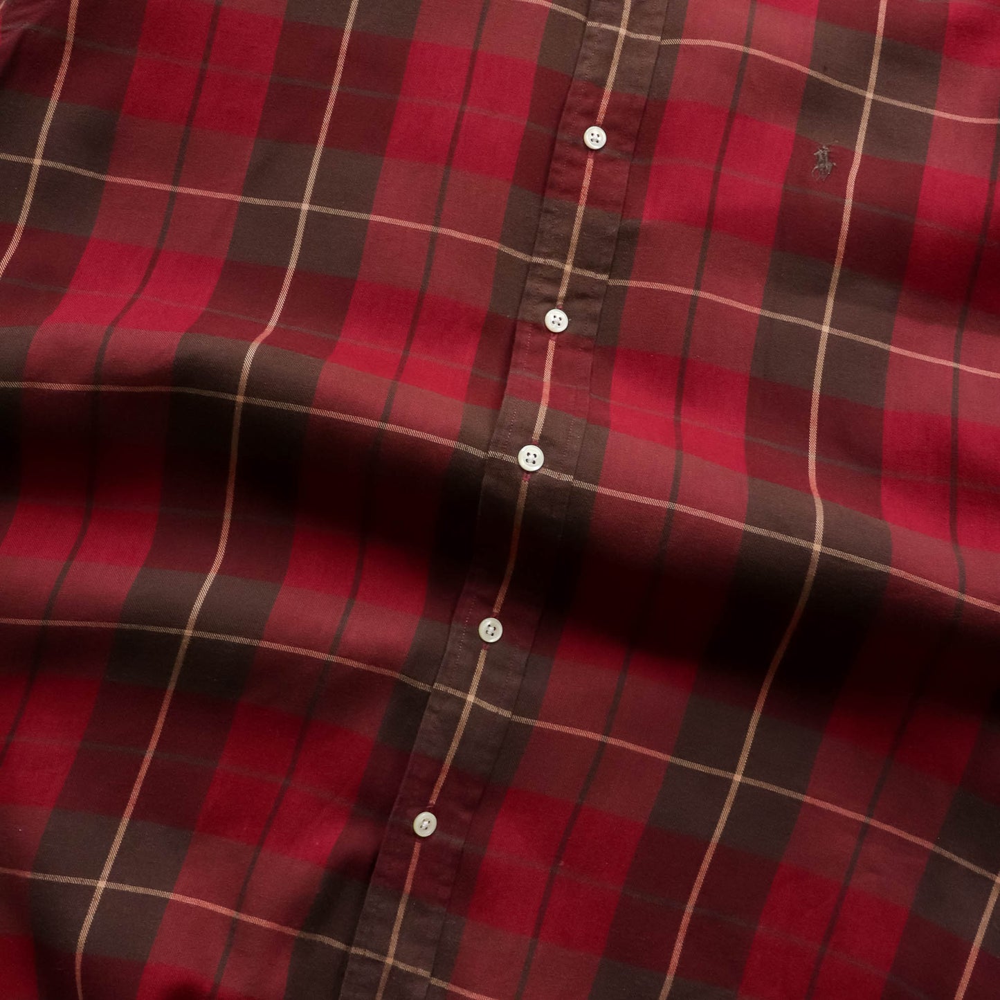 Polo Ralph Lauren Plaid Button Up Shirt - 90s (L)