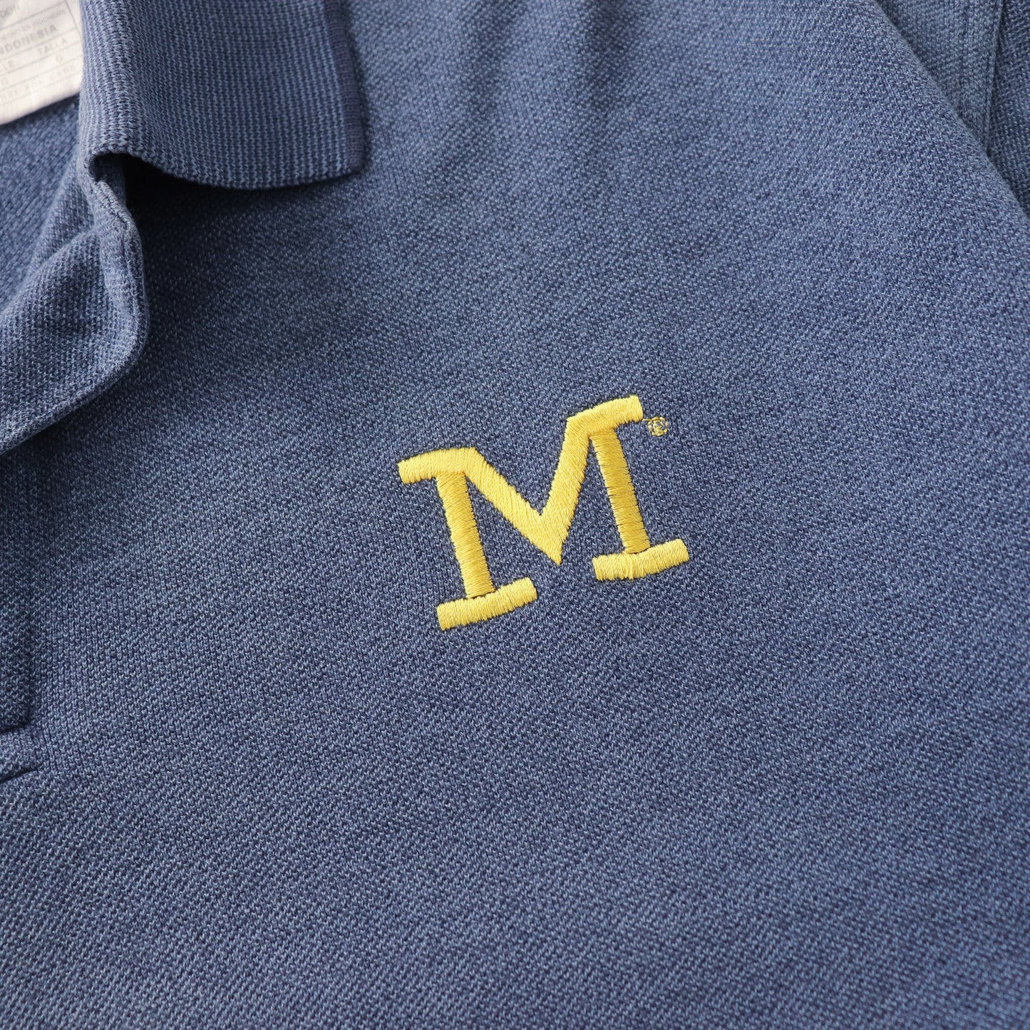Vintage 90s Nike Michigan Wolverines NCAA Polo Shirt - L