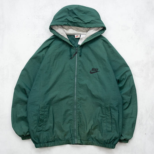 Vintage 90s Nike Big Swoosh Padded Jacket - XL