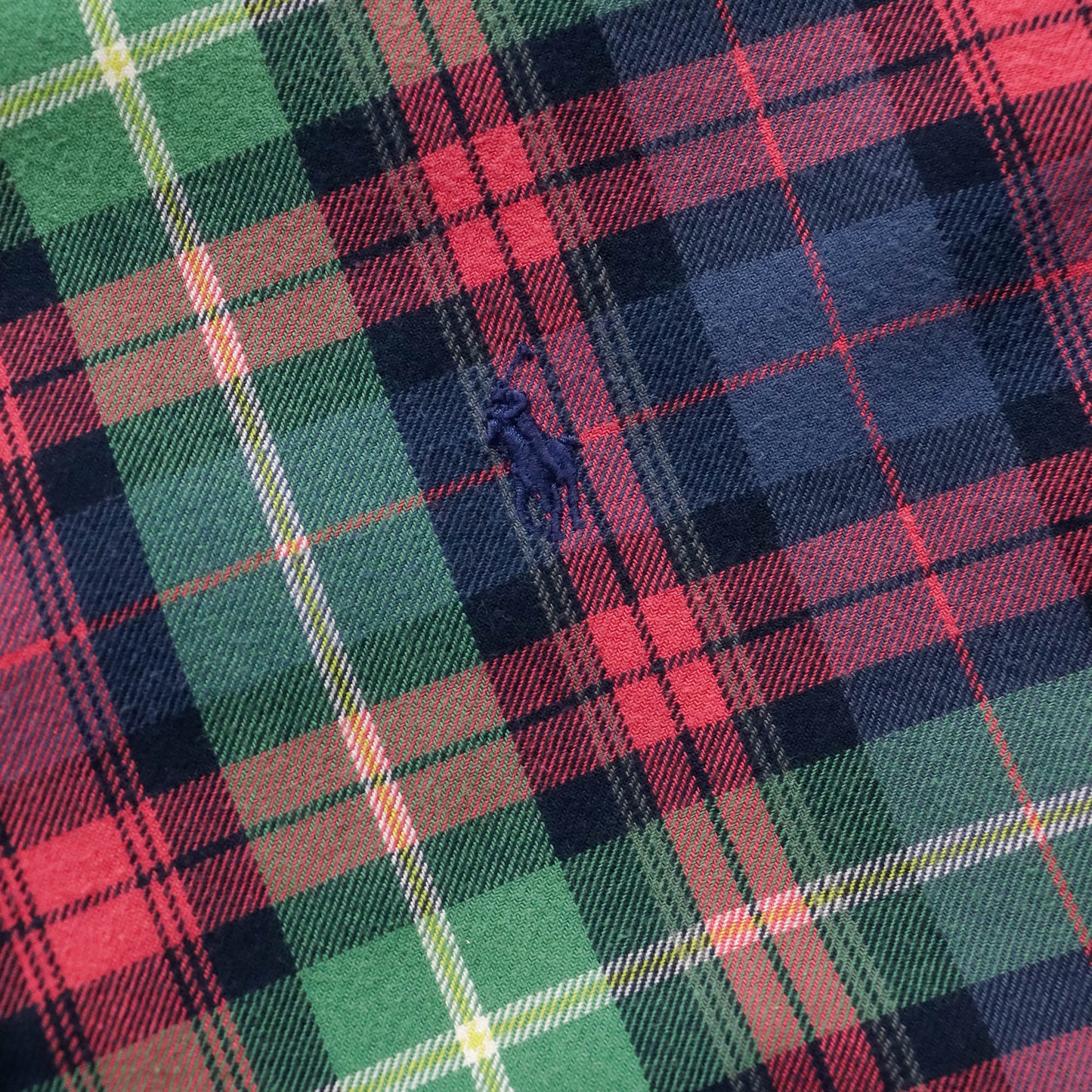 Polo Ralph Lauren Plaid Button Up Shirt - 90s (XL)