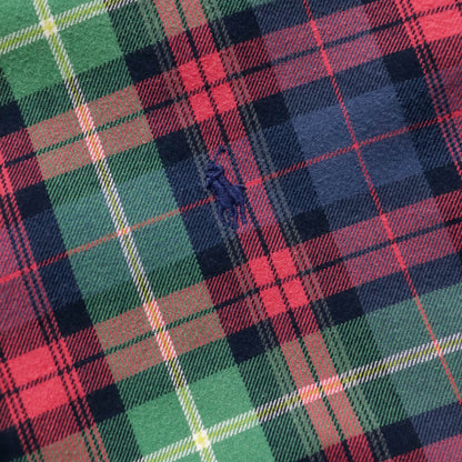 Polo Ralph Lauren Plaid Button Up Shirt - 90s (XL)